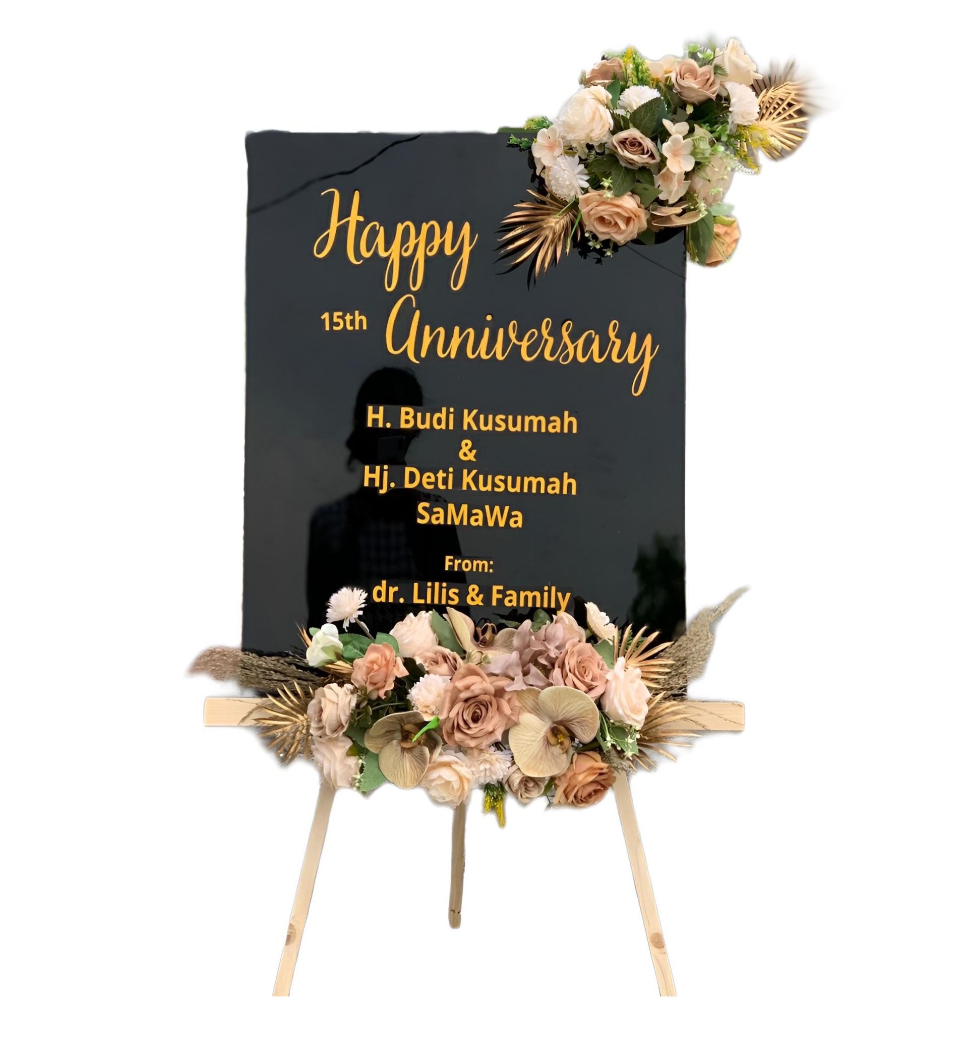 Papan Bunga Akrilik Kuantan Singingi